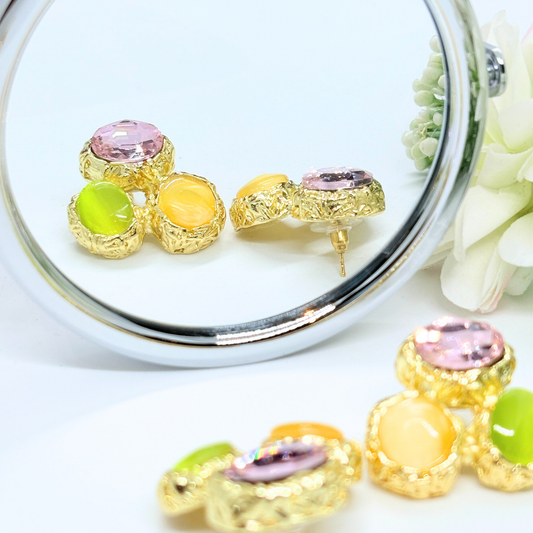 Candy Bloom Stud Earrings