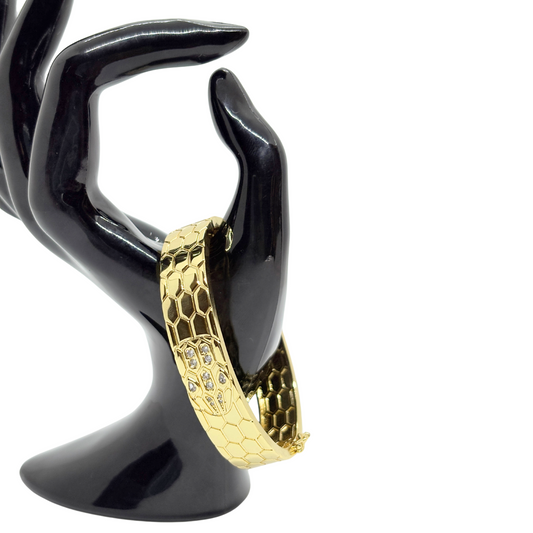 Golden Viper Cuff