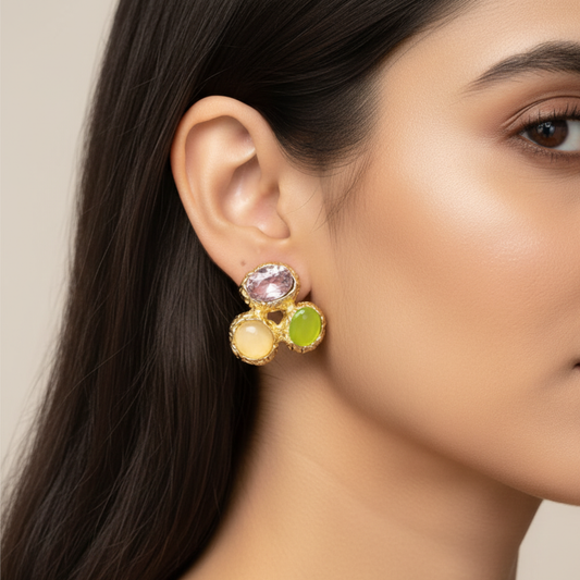 Candy Bloom Stud Earrings