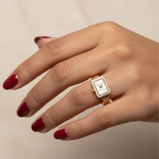 Timeless Charm Watch Ring