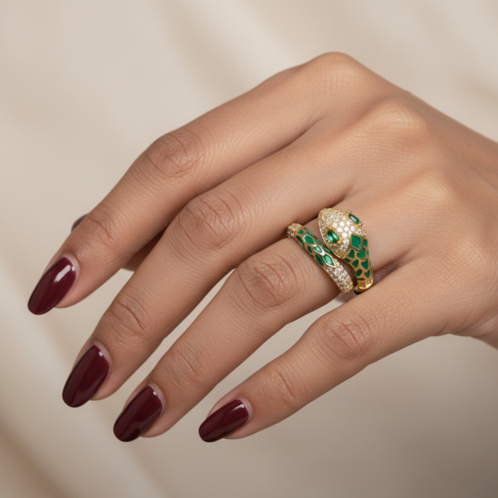 Enchanted Serpent Ring